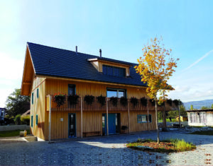 Holzhaus in Biel